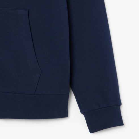 LACOSTE Classic Fit Zip-Up Fleece Sweatshirt Mens Apparel